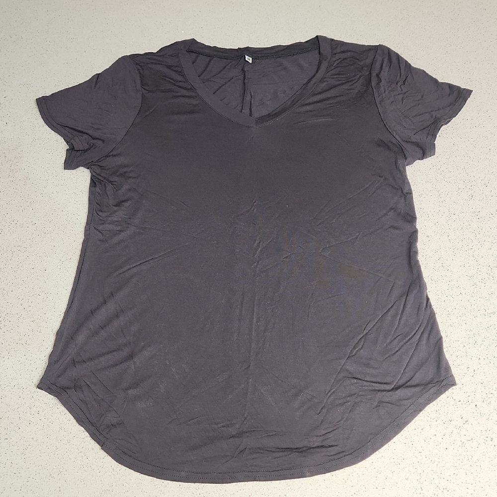 Maurices Blue/Gray Short Sleeve Tee